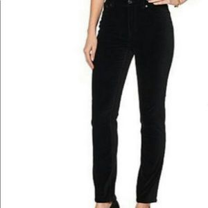 Diane Gilman DG2 velvet jeans in black